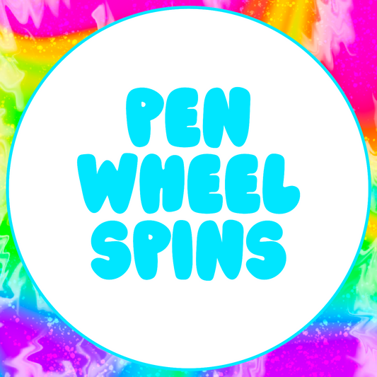 Pen wheel spins